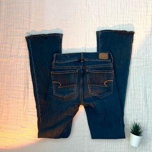 American Eagle Dark Wash Flare Jean